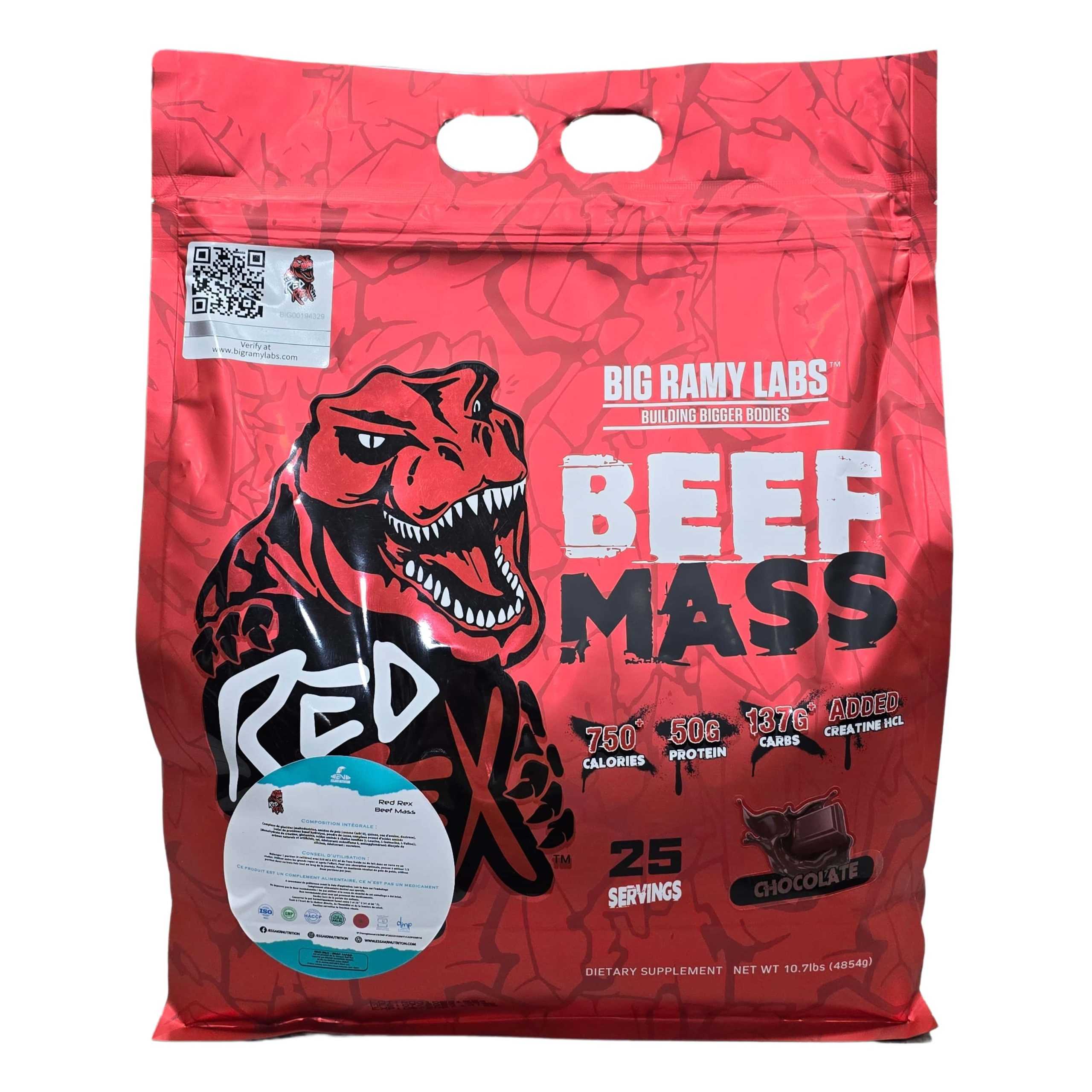 RedREx Beef Mass Pot 4854g